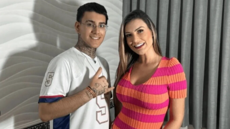 Andressa Urach e Filho
