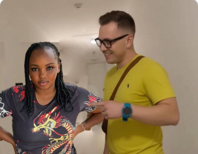 Russian Guy Kenya Video